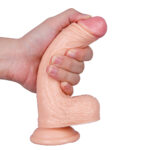 Censan 19CM Ten Rengi Vantuzlu Dildo - Görsel 2