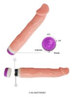 Censan 22cm Titreşimli Realistik Vibratör Penis - Görsel 5