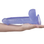 Censan 23CM Mor Renk Dildo Penis - Görsel 5