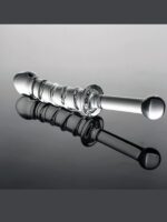 CENSAN 23cm Tırtıklı Cam Dildo - Görsel 2