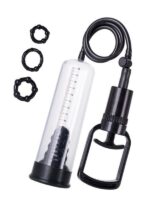 Censan 3 halkalı Penis Pompası PVC Şeffaf 20,5 cm