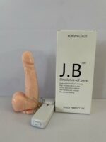 CENSAN 360 Derece Dönebilen Titreşimli Kumandalı 15,7cm Realistik Vibratör - Görsel 2