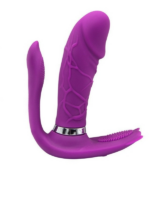 Censan 3’ü 1 Arada Uzaktan Kumandalı Giyilebilir Clitoris ve G-Spot Titreşimli Vibratör - Görsel 3