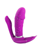 Censan 3’ü 1 Arada Uzaktan Kumandalı Giyilebilir Clitoris ve G-Spot Titreşimli Vibratör - Görsel 4