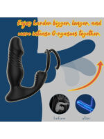 Censan 5in1 Telefon Kontrollü Titreşimli İleri Geri Vibratör - Görsel 3