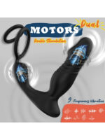 Censan 5in1 Telefon Kontrollü Titreşimli İleri Geri Vibratör - Görsel 4