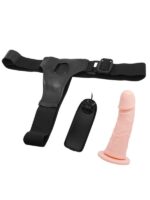 Censan 6 cm Dolgulu İçi Boş Titreşimli Belden Bağlamalı Straplon Kumandalı Vibratör - Görsel 3