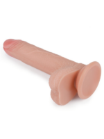 Censan 7 İnç Dual layered Platinum Silicone Cock Dildo - Görsel 2