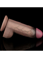Censan 9.5 İnç Dual Layered Silicone Cock XXL - Görsel 3