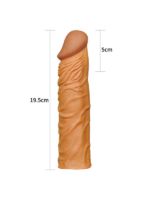 Censan Add 2" Pleasure X Tender Penis Sleeve Brown - Görsel 3