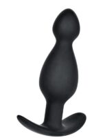 CENSAN Anal Plug boyut M silikon siyah 11,5 cm - Görsel 3