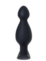 CENSAN Anal Plug boyut M silikon siyah 11,5 cm - Görsel 5
