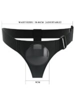 Censan Babby Harness Briefs Vantuzlu Dildo Vibratör Uyumlu Belden Bağlamalı Kemer - Görsel 2