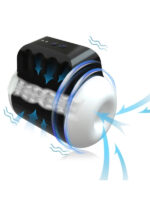 Censan Baker Mastürbasyon Kupası Emme ve Titreşimli Modeli Beyaz - Görsel 2