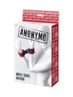 CENSAN BDSM El Kelepçe kadife kırmızı - Görsel 3