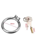 Censan BDSM Paslanmaz Çelik Penis Kafesi ModelNo1 - Görsel 4