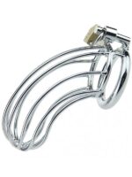 Censan BDSM Paslanmaz Çelik Penis Kafesi ModelNo2