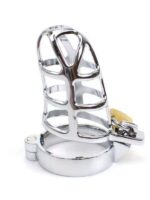 Censan BDSM Paslanmaz Çelik Penis Kafesi ModelNo4 - Görsel 2