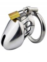 Censan BDSM Paslanmaz Çelik Penis Kafesi ModelNo5