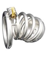 Censan BDSM Paslanmaz Çelik Penis Kafesi ModelNo6 - Görsel 2