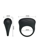 Censan Bertram Titreşimli Silikon Penis Halkası - Görsel 2