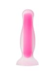 CENSAN Beyond Cain Glow Gece Parlayan Anal Plug , Silikon, Şeffaf, 10 cm