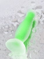 Censan Beyond Victor Glow Karanlıkta Parlayan Anal Plug Silikon Şeffaf 10 cm - Görsel 4