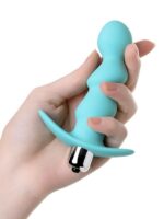 Censan Bland Anal Vibratör Plug Mavi 12 cm - Görsel 5