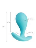 Censan Blob Anal Plug Mavi 5,5 cm - Görsel 4
