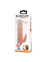 Censan Brave Man Gerçekçi Görünümlü Titreşimli Penis Kılıfı - Görsel 5