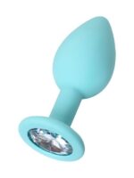 Censan Brilliant Anal Plug beyaz kristalli 7 cm 26 g