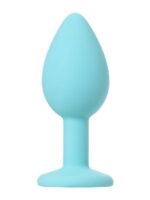 Censan Brilliant Anal Plug beyaz kristalli 7 cm 26 g - Görsel 2