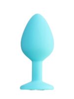 Censan Brilliant Anal Plug Mavi 8 cm 50 g - Görsel 2