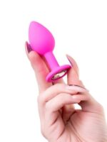 Censan Brilliant Anal Plug Pembe 8 cm 50 g - Görsel 5