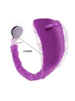 Censan C-String İnvisible Secret Giyilebilir Kumandalı Vibratör Mor - Görsel 2