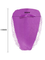 Censan C-String İnvisible Secret Giyilebilir Kumandalı Vibratör Mor - Görsel 3