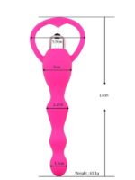 Censan Carmine 10 Modlu pleasure silicone beads vibratör - Görsel 5