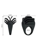 Censan Chester Titreşimli Silikon Penis Halkası - Görsel 2