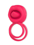 Censan Çift Halkalı Şarjlı Titreşimli Penis Halkası – Esnek Silikon, Geciktirici ve Klitoris Uyarıcılı