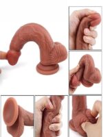 CENSAN Çift Katmanlı Realistik Dildo - Görsel 3