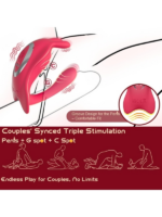 Censan Çiftler İçin Akıllı Titreşimli G-Spot ve Klitoris Uyarıcı Vibratör – Uygulama Kontrollü, Su Geçirmez, Çift Motorlu - Görsel 5