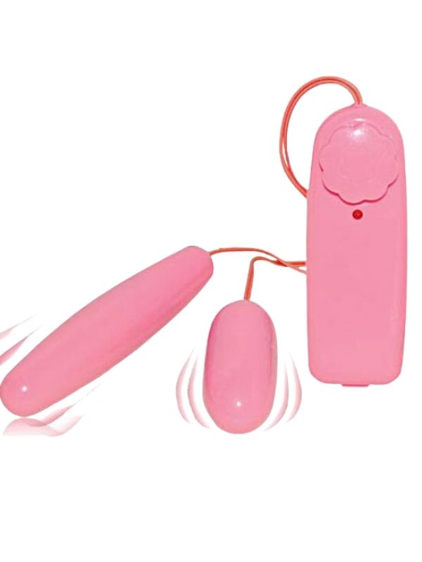 censan-ciftli-pembe-kumandali-yumurta-vibrator-399309-1-2 CENSAN Çiftli Pembe Kumandalı Yumurta Vibratör - Görsel 1