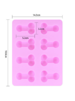 Censan Çikolata, Jöle ve Buz İçin Penis Şeklinde Silikon Kalıp - Görsel 4