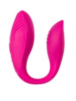 Censan Cobrum Çiftler İçin Vibratör Silikon Pembe 9,6 cm - Görsel 2
