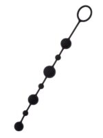 CENSAN Coron Anal Boncuk Silikon Siyah 35,9cm