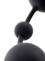 CENSAN Coron Anal Boncuk Silikon Siyah 35,9cm - Görsel 5