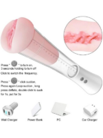 Censan Cyber Penis Pompası ve Elektrikli Vajina Mastürbatörü - Görsel 2