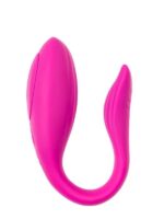 Censan Dolphy Çiftler İçin Vibratör Silikon Pembe 9,6 cm - Görsel 3