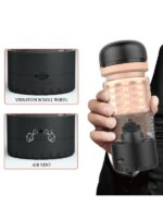 Censan Emily Siyah Vajina & Dil Mastürbatör - Görsel 3