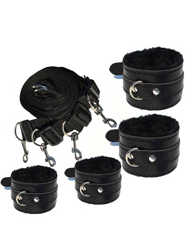 censan-fetis-fantezi-yatak-kelepce-seti-10395-1-2 Censan Fetiş Fantezi Yatak Kelepçe Seti - Görsel 1